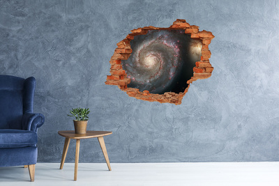 3D Loch Aufkleber Loch-in-der-Wand-Galaxie