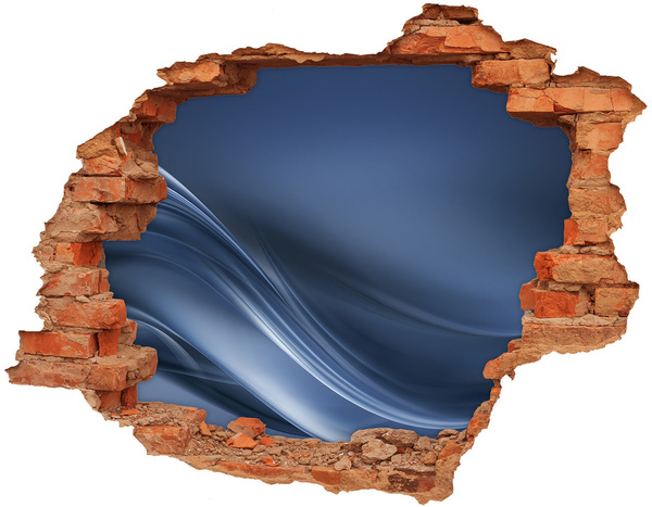 Wandtattoos 3D Optik Loch Ein Loch in der Wand mit Blick auf den Himmel