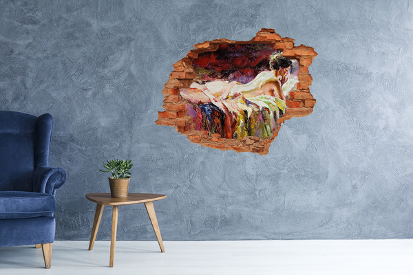 Wandtattoos Loch Malerische Berglandschaft