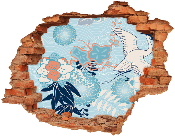 Wandtattoos Loch in der Wand Die Unterwasserwelt der Korallen