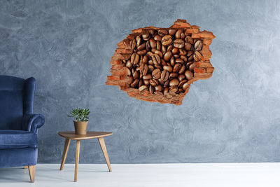 Wandtattoos Loch in der Wand Kaffee in einem kleinen Laden