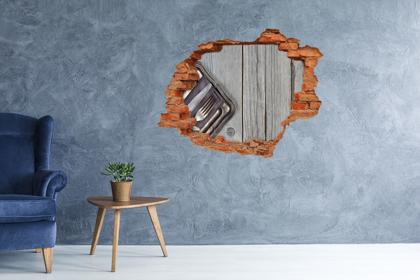 Wandtattoos Loch in der Wand Ein charmantes Esszimmer im Landhausstil