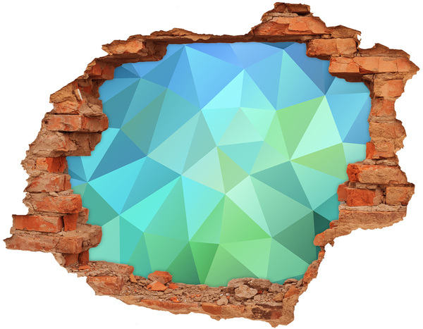 Wandtattoos 3D Optik Loch Virtuelles Loch in der Wand