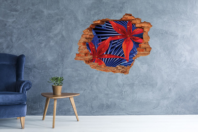 Wandtattoos Loch Ein florales Farbenmeer