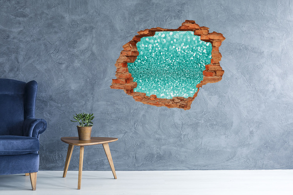 Wandtattoos 3D Optik Loch Sprudelwasser aus einem kleinen Laden