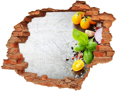 3D Loch Aufkleber Kücheninspirationen hinter der Wand