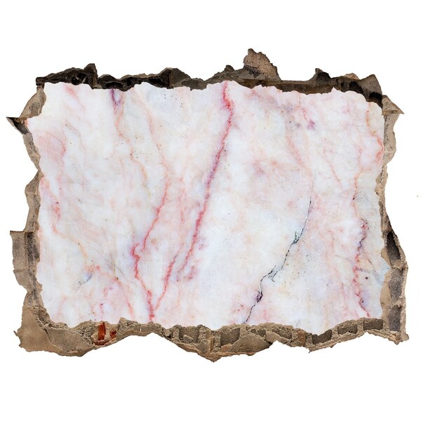 Wandtattoos Loch Ein Steinloch mit Marmor-Innenraum