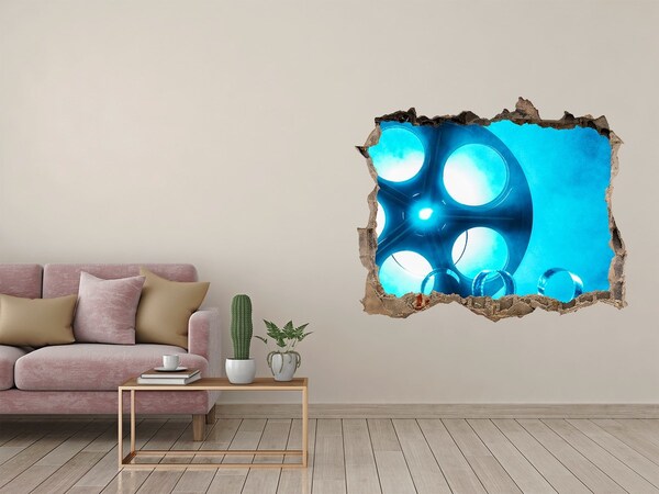 Wandtattoos Loch Kino in Aktion