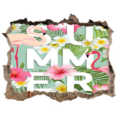 3D Wandtattoos Loch in der Wand Sommerträume