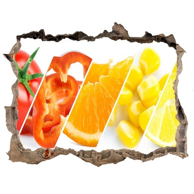 Wandtattoos Loch Das Fruchtparadies hinter der Mauer