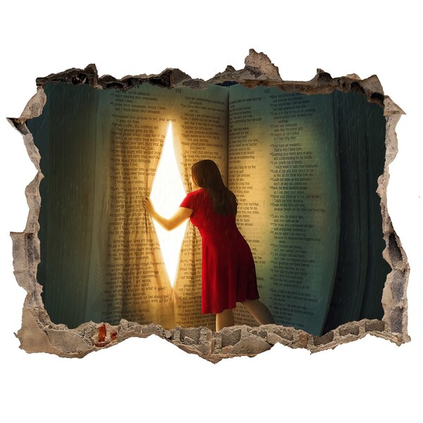 Wandfolien Loch in der Wand Ein Loch in der Realität