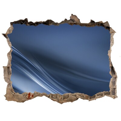 3D Wandsticker Loch Ein Loch in der Wand mit Blick auf den Himmel