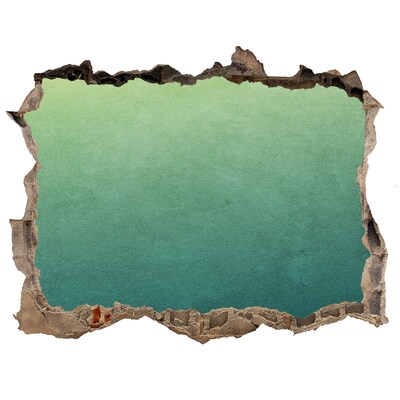 3D Wandsticker Loch Eine Bucht in den Tropen