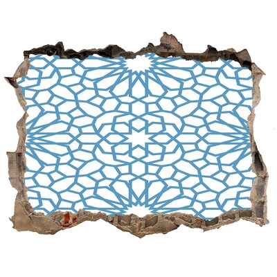 3D Wandtattoos Loch in der Wand Mosaikmuster in einem Loch in der Wand