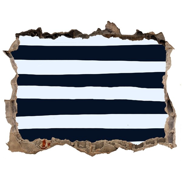 3D Wandsticker Loch Durchbruch in die Tiefen des Meeres