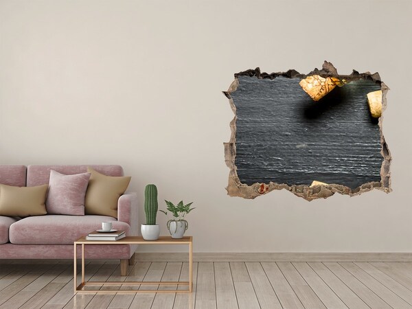 Wandtattoos Loch Wein und Trauben