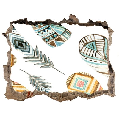 Wandfolien Loch in der Wand Exotische Loch-in-der-Wand-Designs