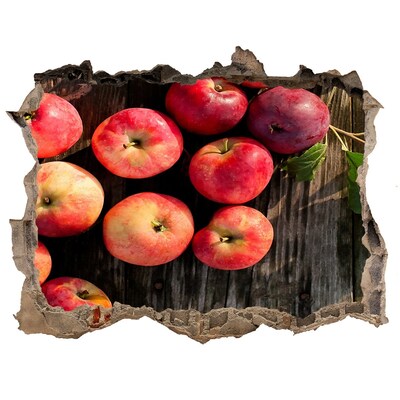 3D Wandtattoos Loch in der Wand Apfelparadies in Trümmern