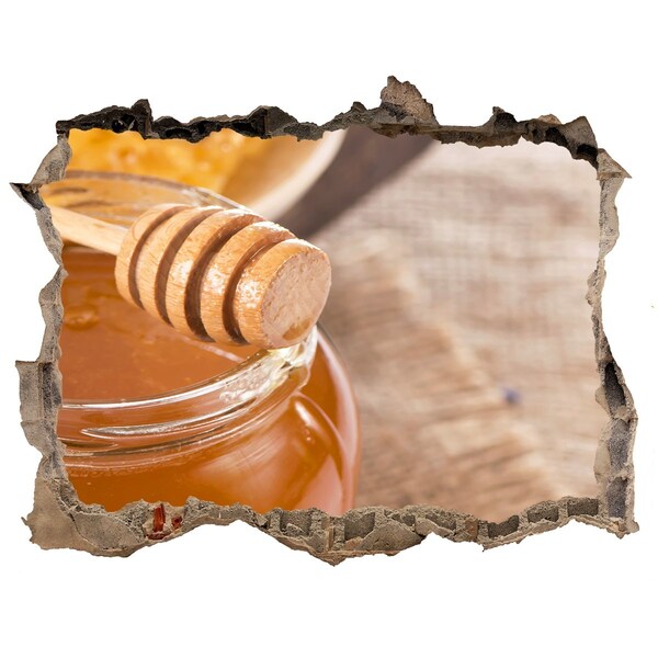 3D Wandtattoos Loch in der Wand Honig direkt aus dem Bienenstock