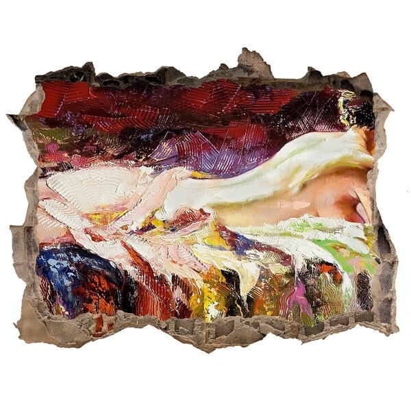 Wandtattoos Loch Malerische Berglandschaft