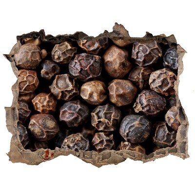 3D Wandsticker Loch Golden Spice in einem kleinen Lokal