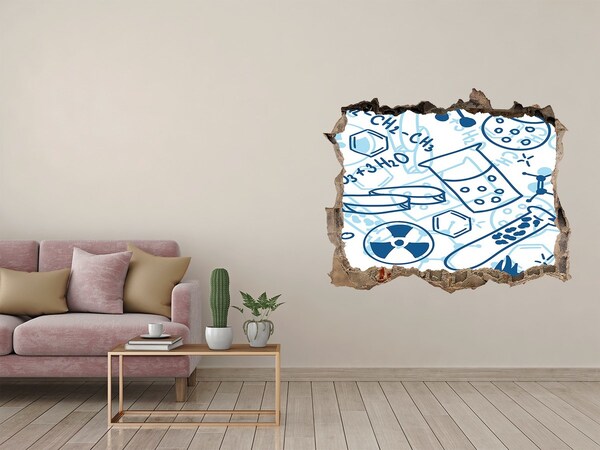 Wandtattoos Mauerdurchbruch Wissenschaftslabor