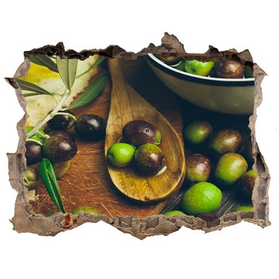 Wandtattoos Loch Oliven in der Küche