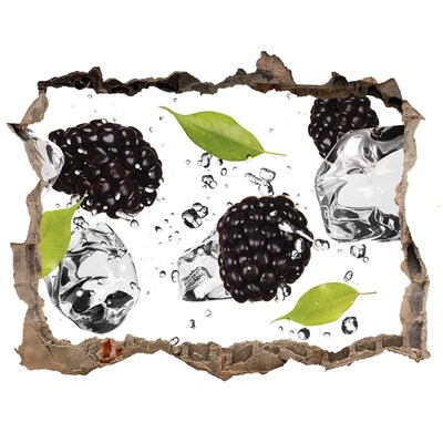 Wandtattoos Mauerdurchbruch Fruchtexplosion im Beton