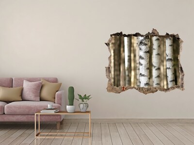 Wandtattoos Loch Eine Waldoase aus Beton