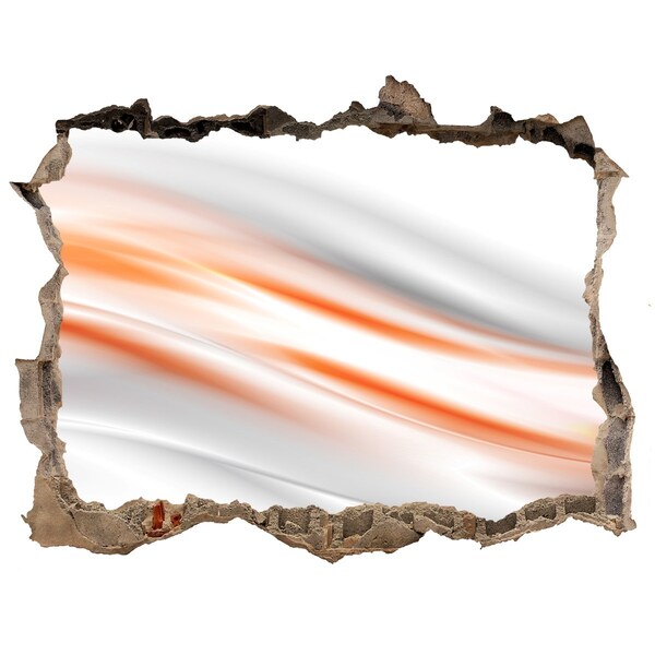 3D Wandtattoos Loch in der Wand Futuristische Landschaft