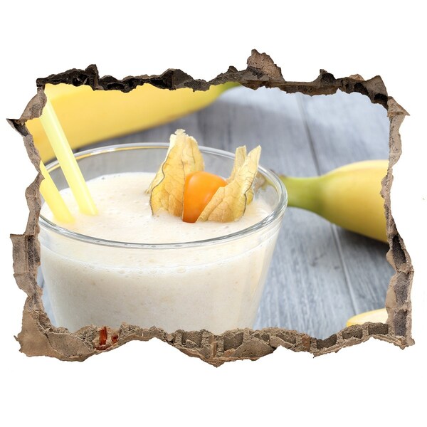 Wandfolien Loch in der Wand Hole in the Wall Fruit Cocktail