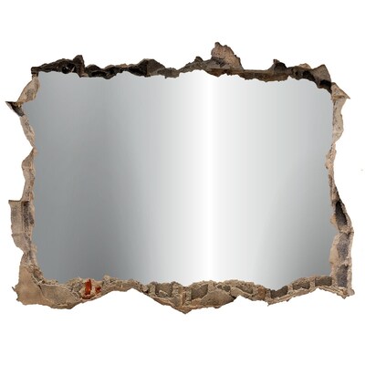 Wandtattoos Loch Zerbrochene Spiegelwand