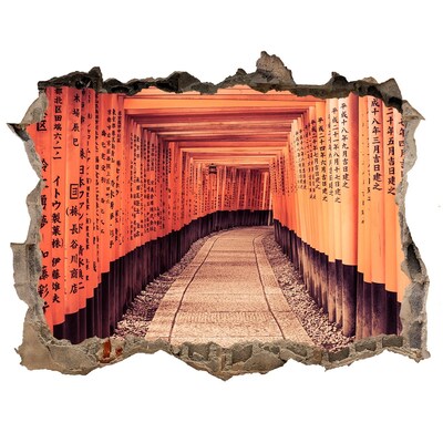 3D Wandtattoos Loch in der Wand Fushimi Inari Schrein