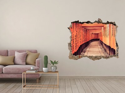 3D Wandtattoos Loch in der Wand Fushimi Inari Schrein