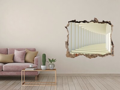 3D Wandsticker Loch Die Illusion des unendlichen Raums