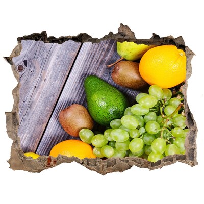 Wandtattoos Loch Das Fruchtparadies hinter der Mauer