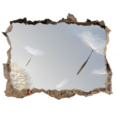 Wandtattoos Mauerdurchbruch Löwenzahn in den Wolken