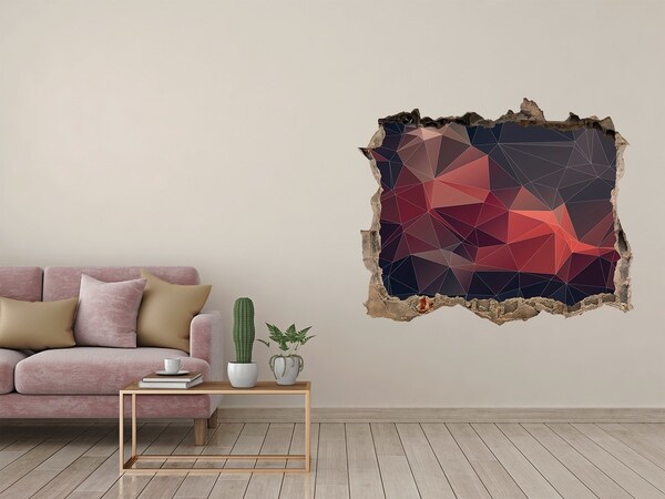 3D Wandtattoos Loch in der Wand Abstraktes Loch in der Wand