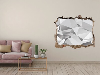 3D Wandsticker Loch Funkelnder Diamantenschatz