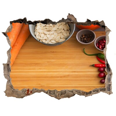 Wandtattoos Loch Küchenblick hinter der Wand