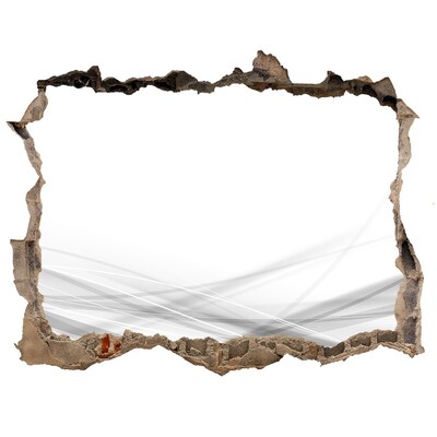 Wandtattoos Mauerdurchbruch Eine verfallene Mauer mit Blick auf den Platz