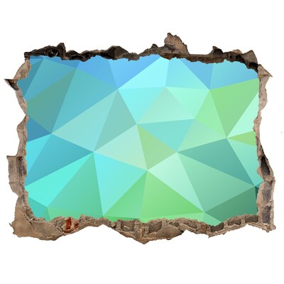 3D Wandsticker Loch Virtuelles Loch in der Wand