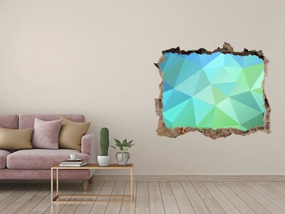 3D Wandsticker Loch Virtuelles Loch in der Wand