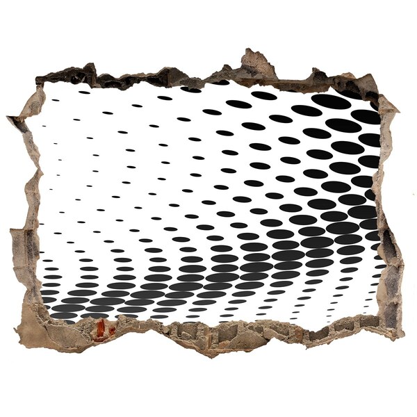 3D Wandtattoos Loch in der Wand Virtueller Raum im Loch