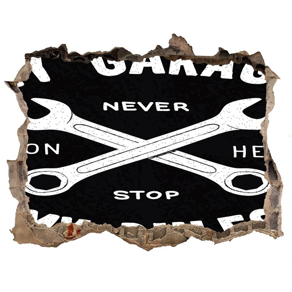 3D Wandsticker Loch Workshop zu den Regeln