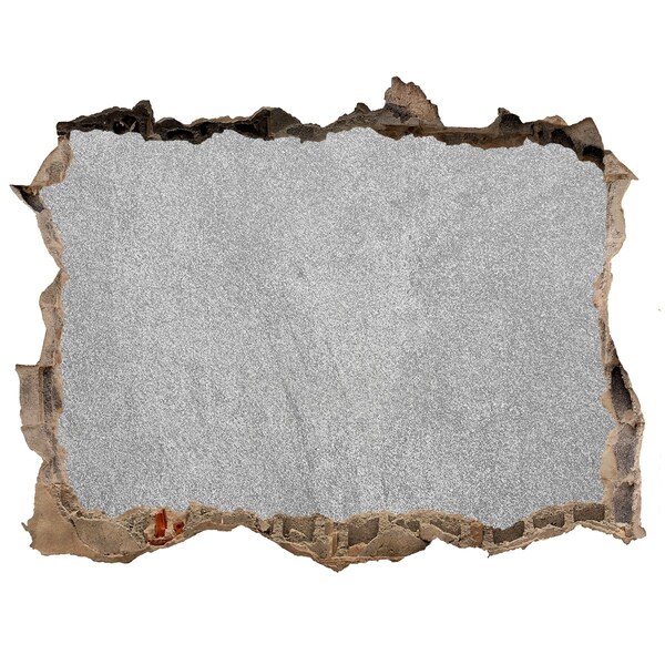 Wandfolien Loch in der Wand Rissige Wand mit Blick auf den Beton