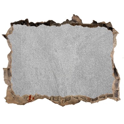 Wandfolien Loch in der Wand Rissige Wand mit Blick auf den Beton