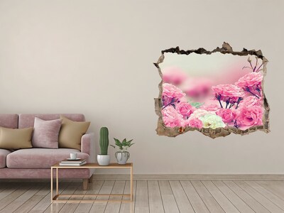 Wandtattoos Loch Ein Blumenparadies hinter der Mauer