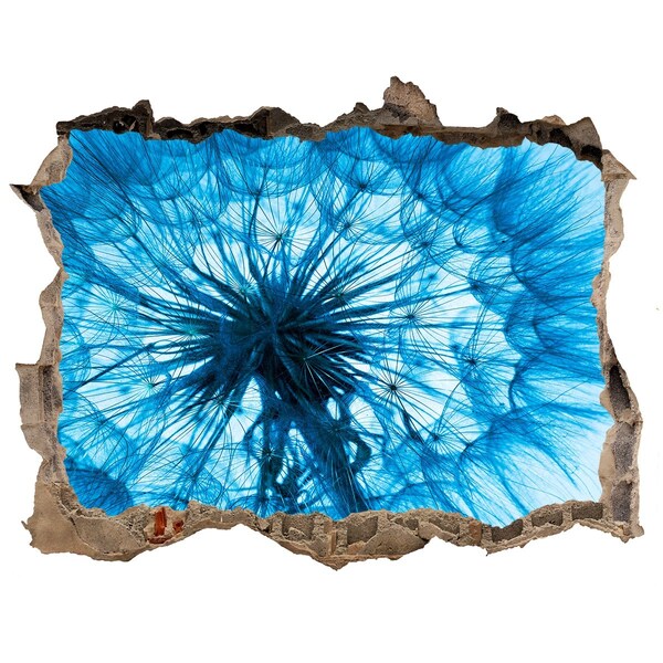 3D Wandsticker Loch Die Unterwasserwelt in Blautönen