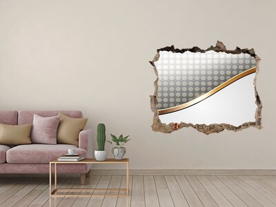 Wandtattoos Mauerdurchbruch Zerbrochene Spiegelwand